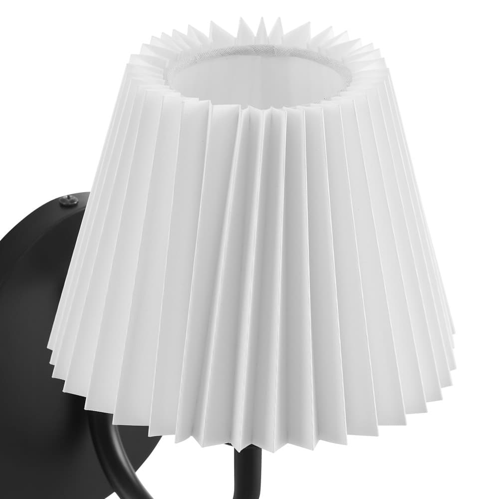 Wave Wall Sconce by Modway in Black by Modway - Image 7