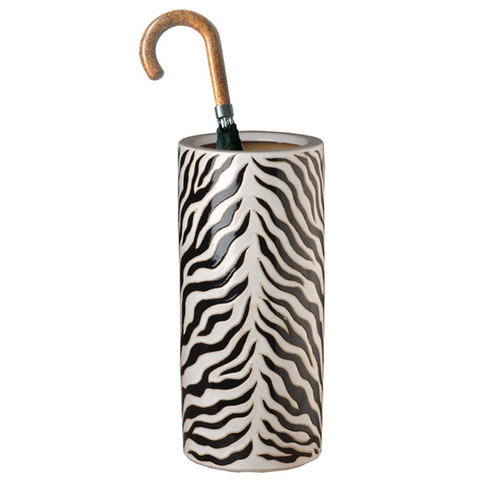 Zebra Umbrella Stand by Emissary