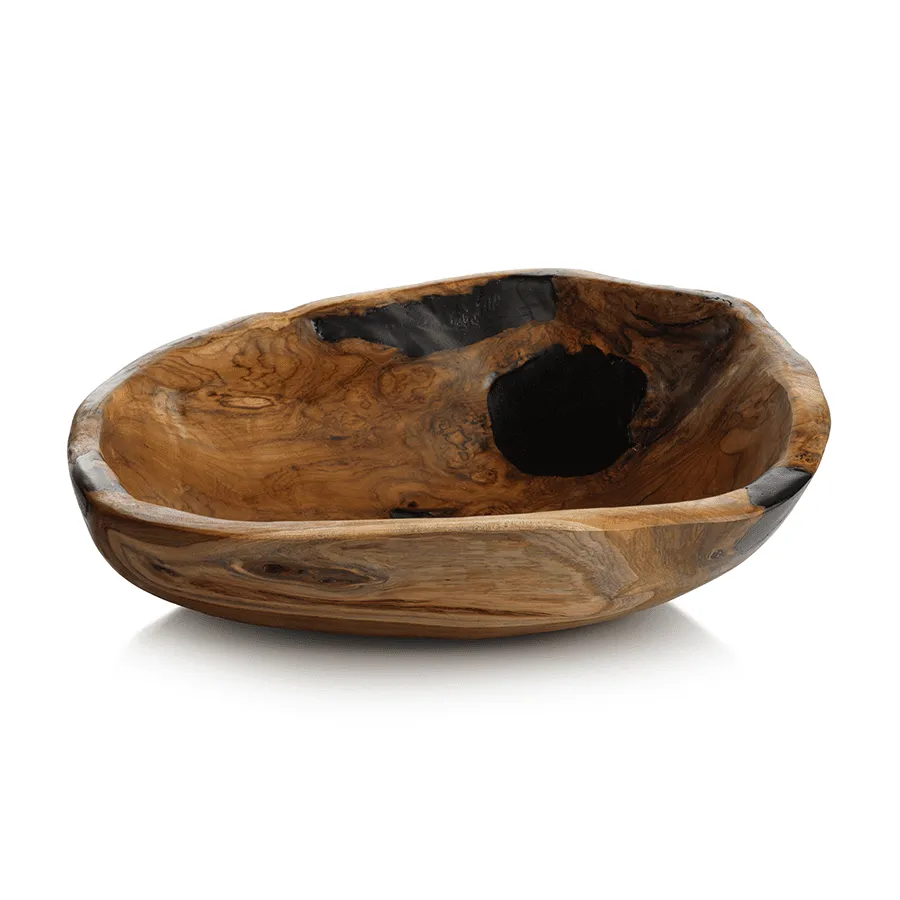 Large Kenya Teakwood Bowl by Zodax - Image 2