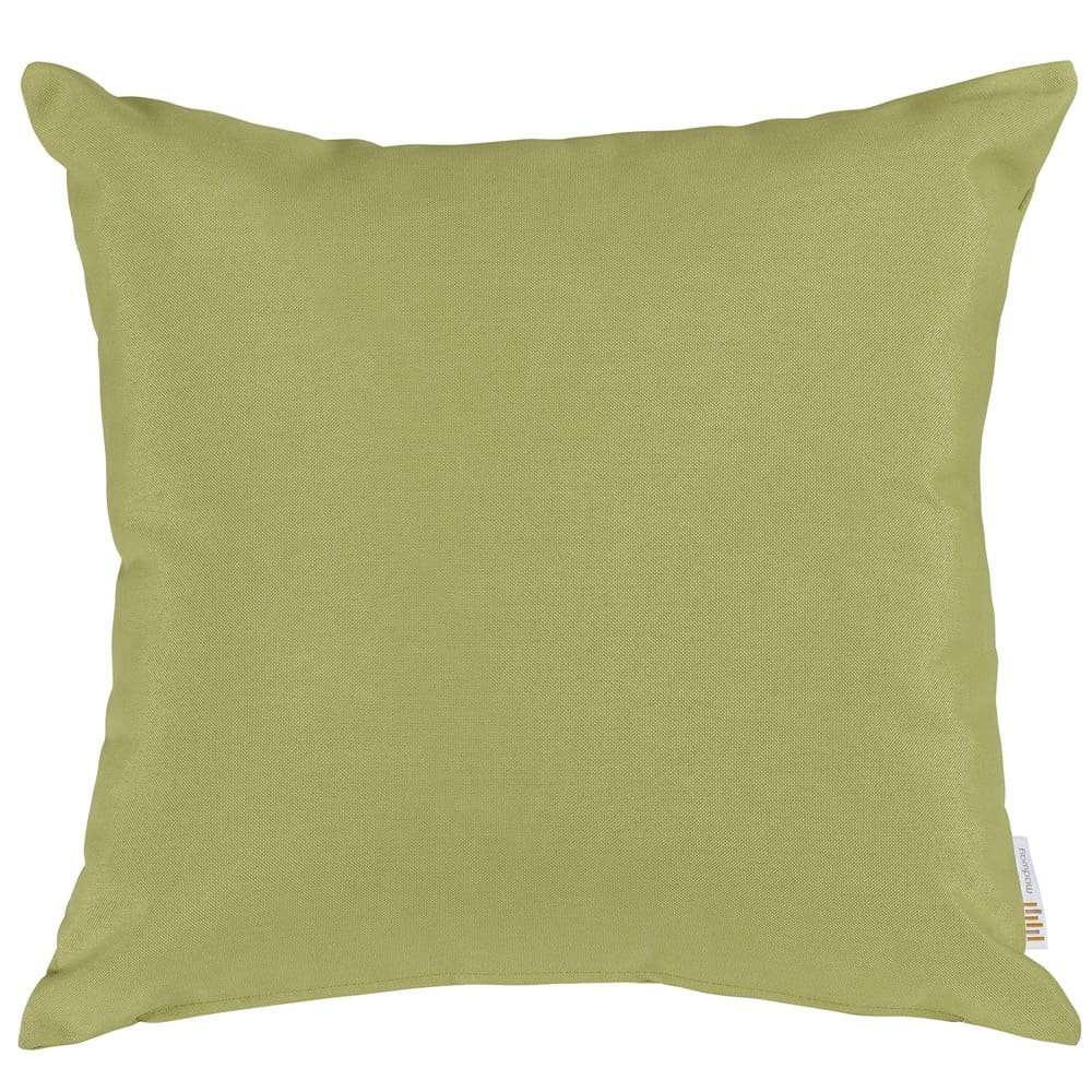 Convene Two Piece Outdoor Patio Pillow Set in Peridot by Modway - Image 2