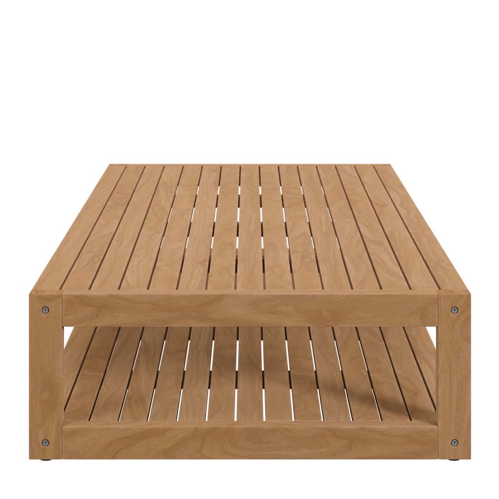 Carlsbad Teak Wood Outdoor Patio Coffee Table by Modway - Image 3