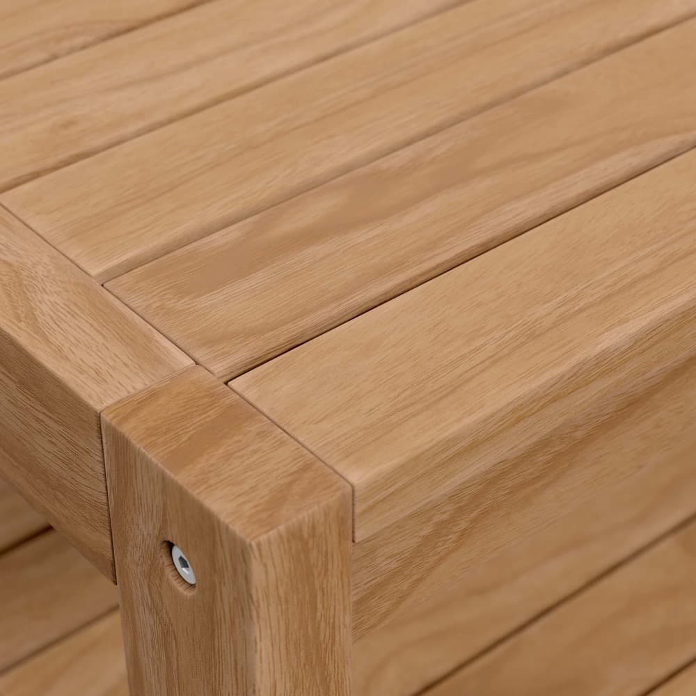 Carlsbad Teak Wood Outdoor Patio Coffee Table by Modway - Image 5