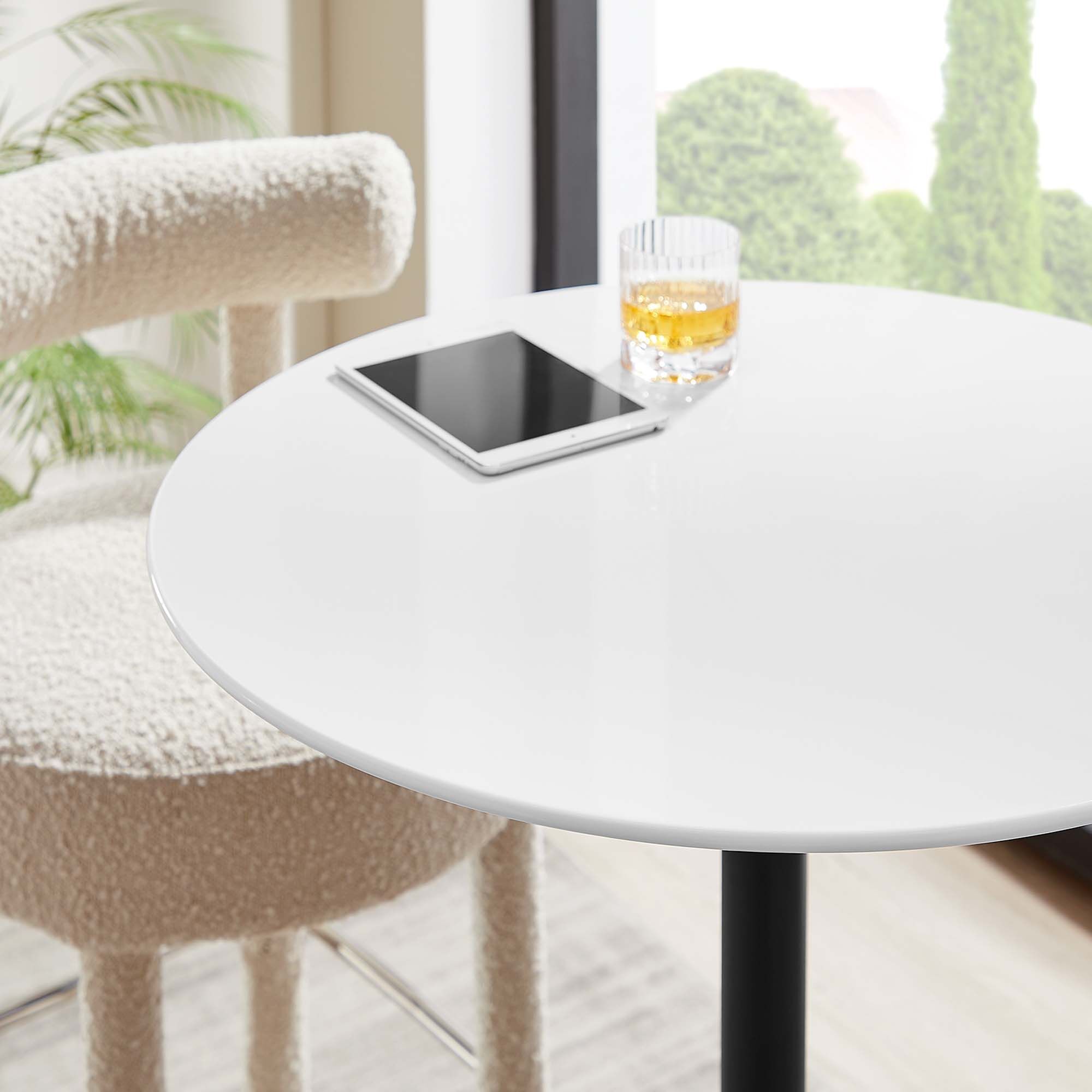 Lippa 28" Round Wood Bar Table by Modway - Image 7