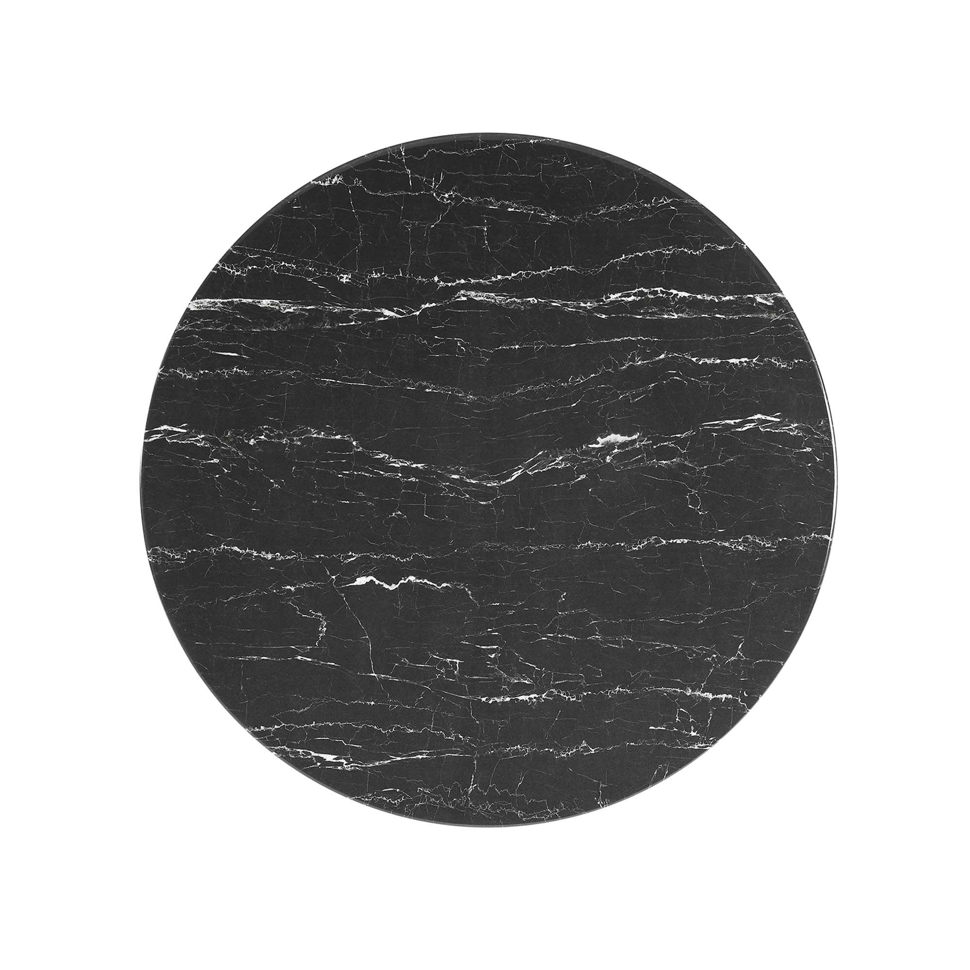 Lippa 36" Round Faux Marble Dining Table by Modway - Image 4
