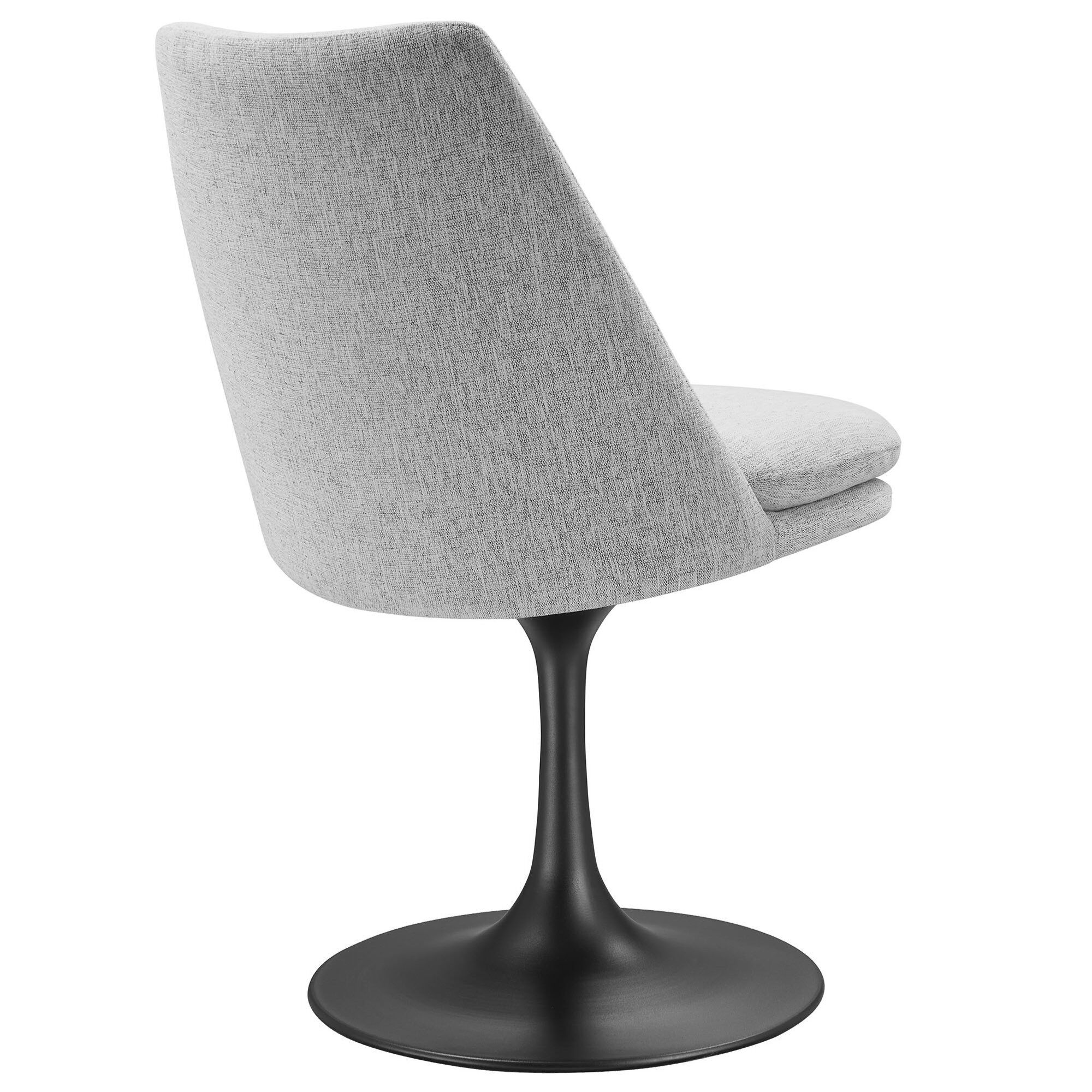 Lippa Swivel Dining Upholstered Side Chair by Modway - Image 5