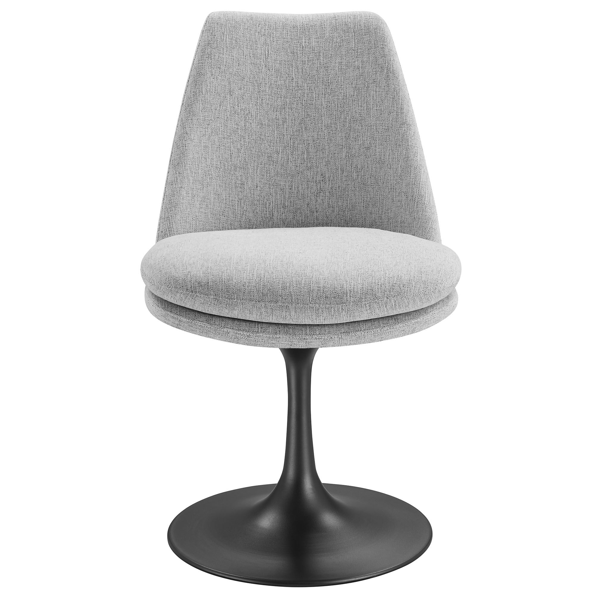 Lippa Swivel Dining Upholstered Side Chair by Modway - Image 6