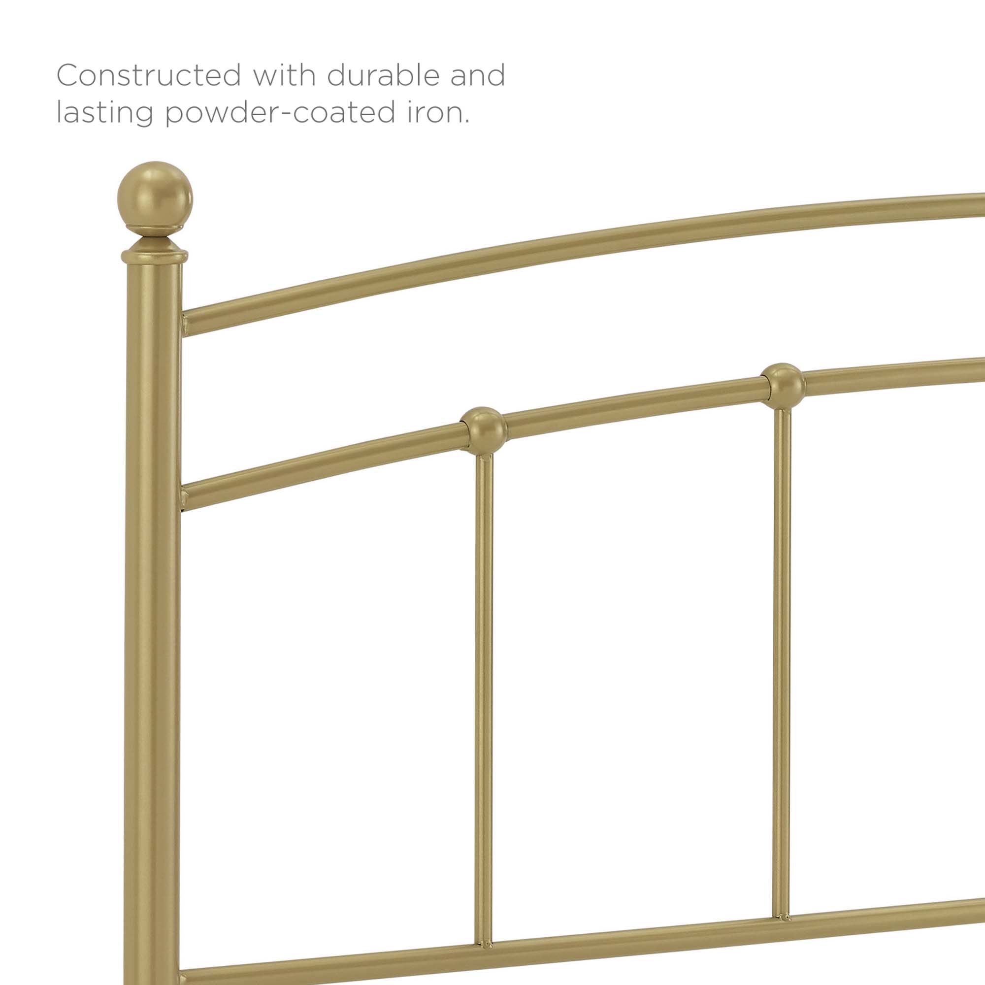 Abigail Metal Twin Headboard by Modway - Image 2