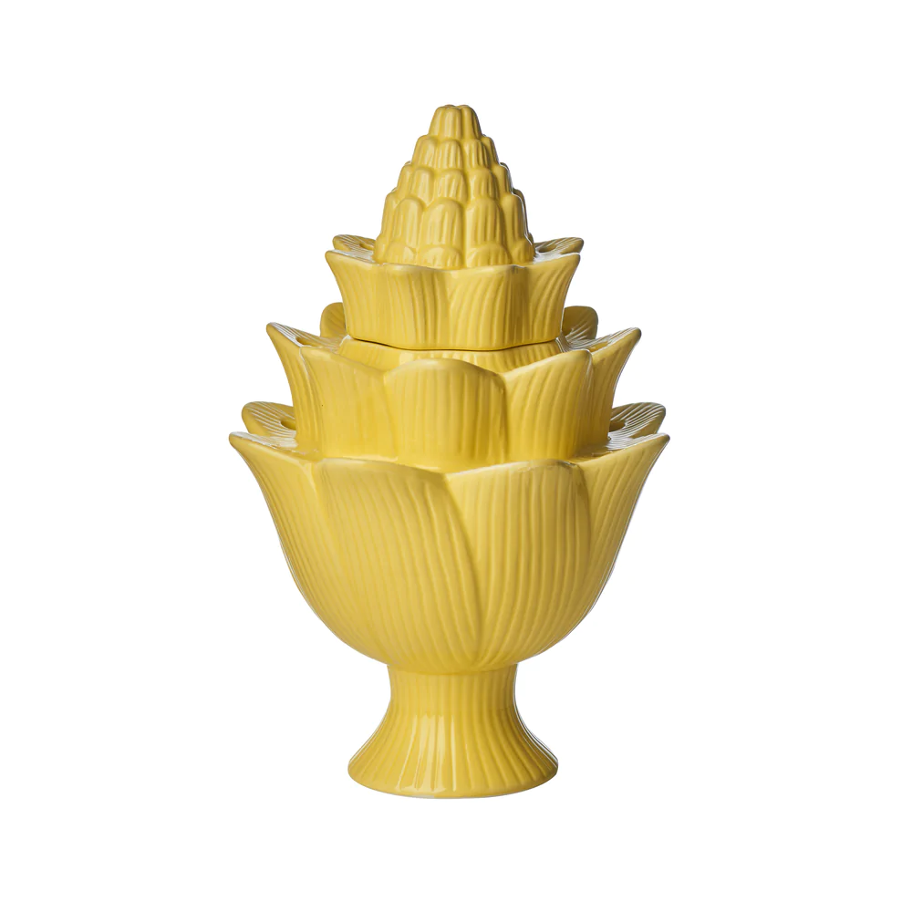 Small Yellow Artichoke Tulipiere by Abigails