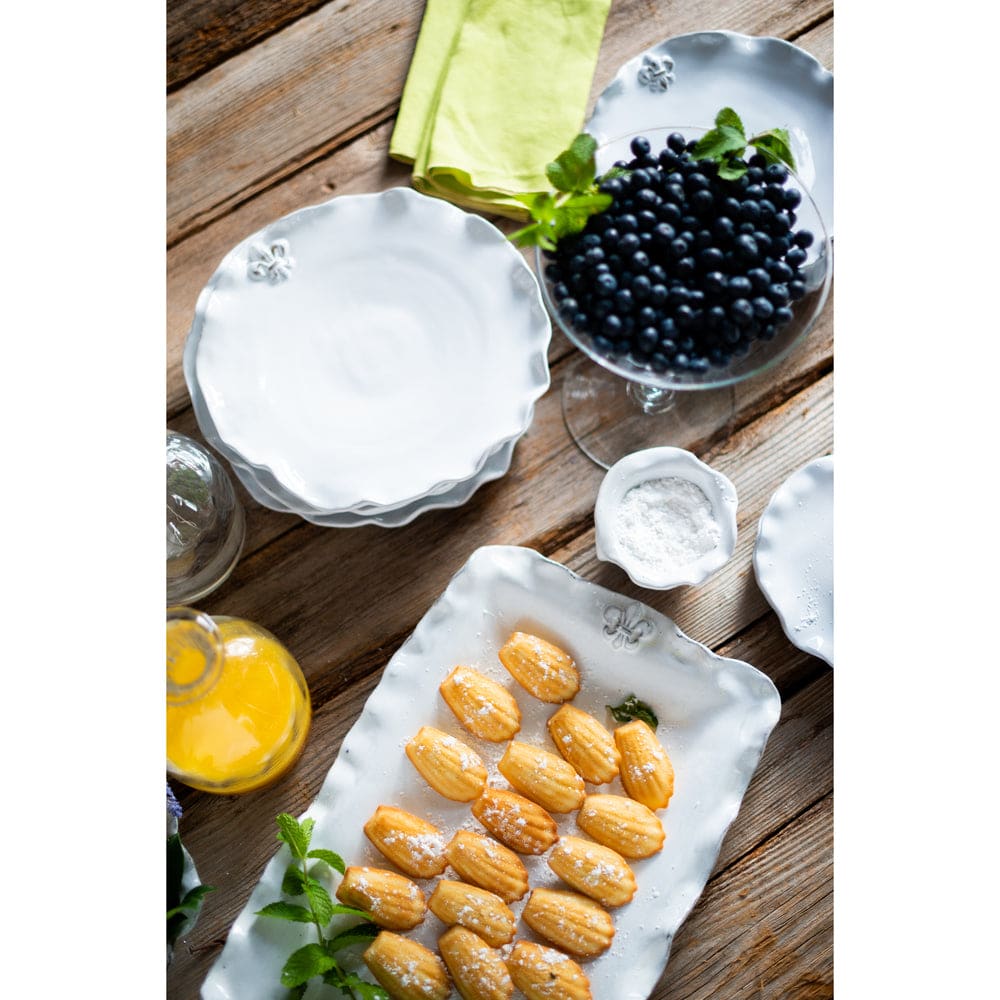 Fleur de Lis Rectangular Platter by Abigails - Image 2
