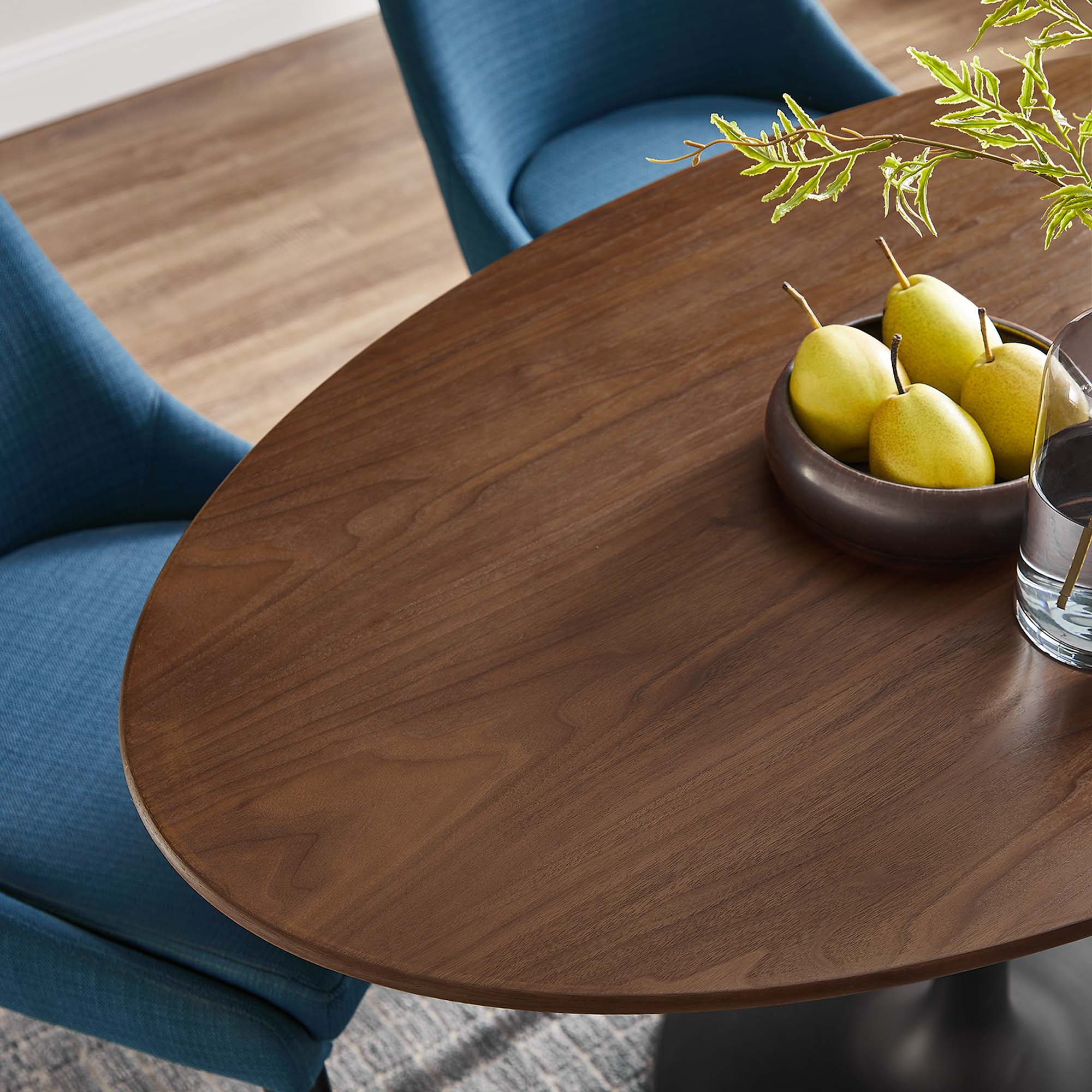 Lippa 48" Oval Wood Dining Table by Modway - Image 7