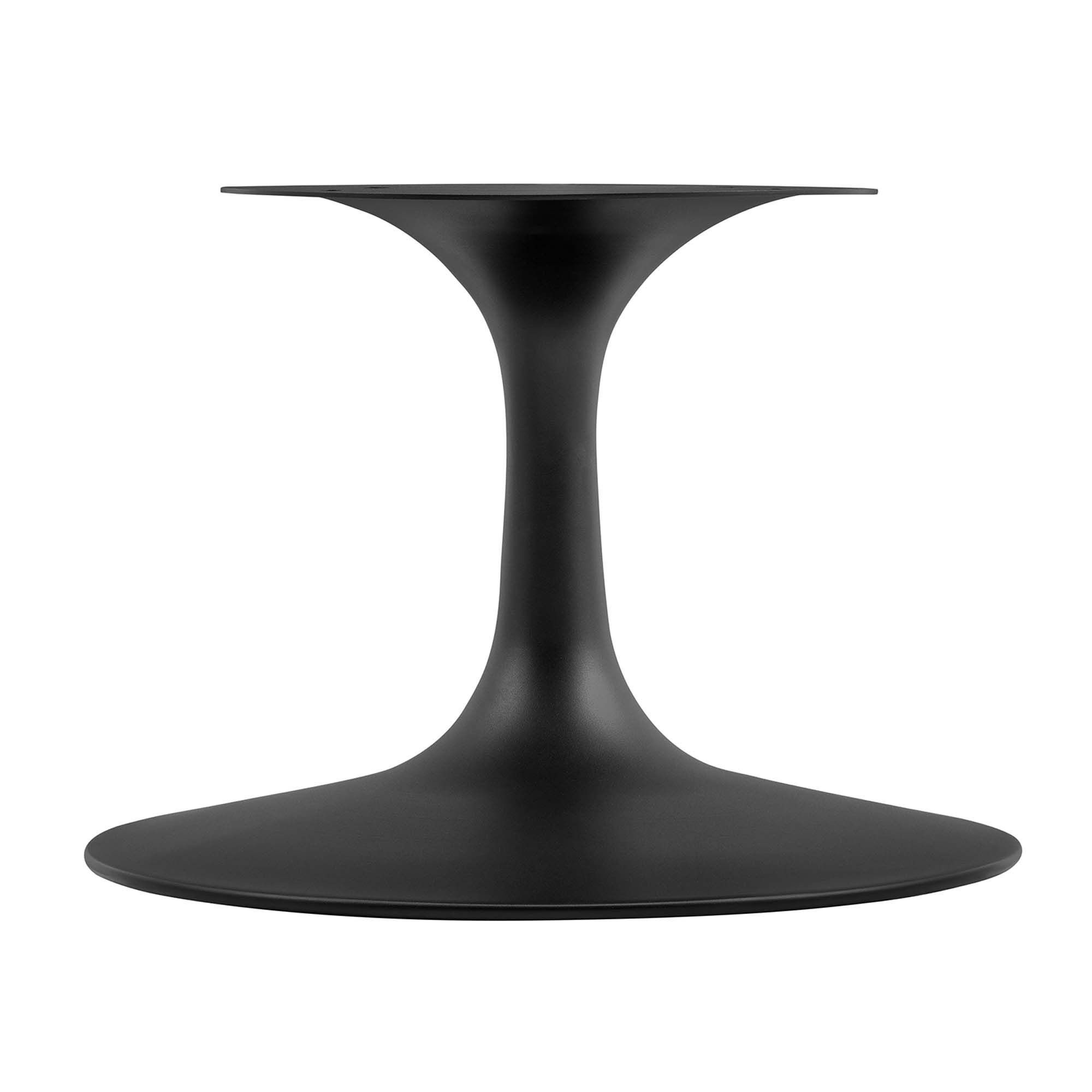 Lippa 36" Round Faux Travertine Coffee Table by Modway - Image 6