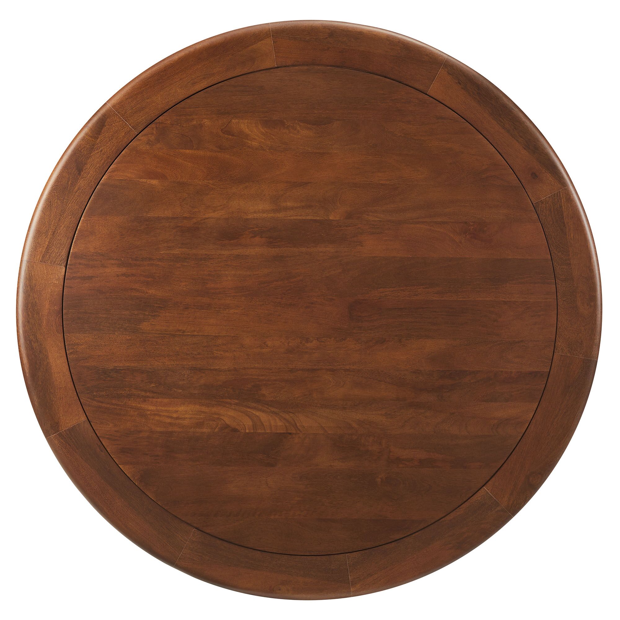 Lippa 48" Round Pedestal Solid Wood Dining Table by Modway - Image 4