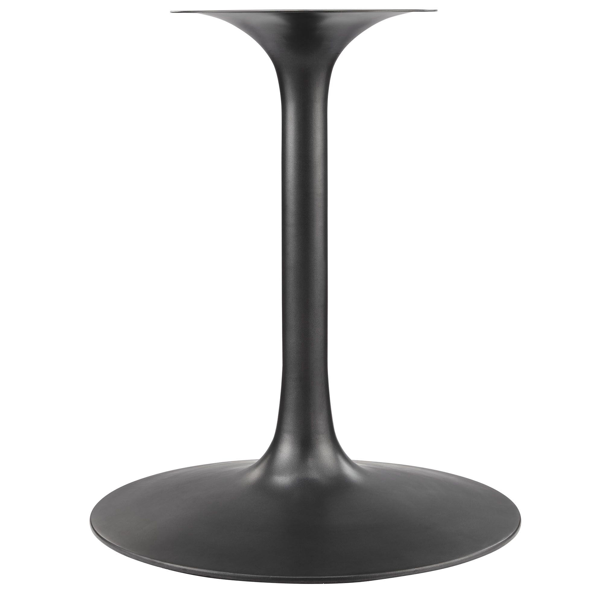 Lippa 60" Round Pedestal Solid Wood Dining Table by Modway - Image 5