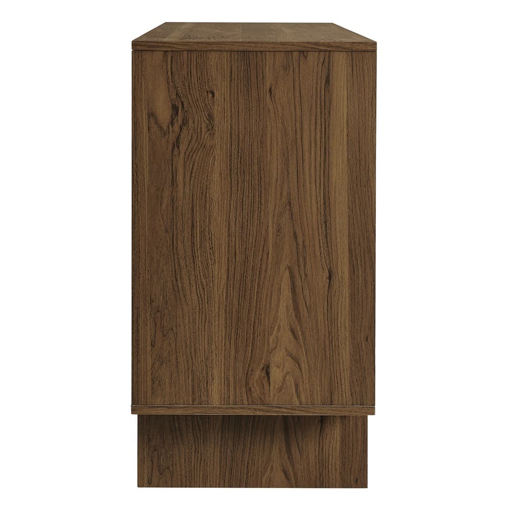 Owen 59 Inch 4 Door Geometric Sideboard in Walnut by Modway - Image 4