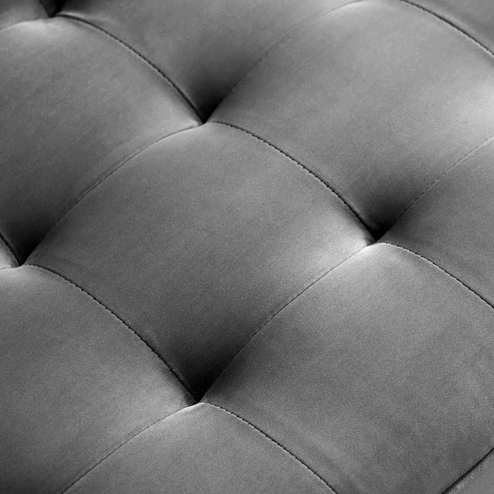 Valour Performance Velvet Sofa in Gray by Modway - Image 6