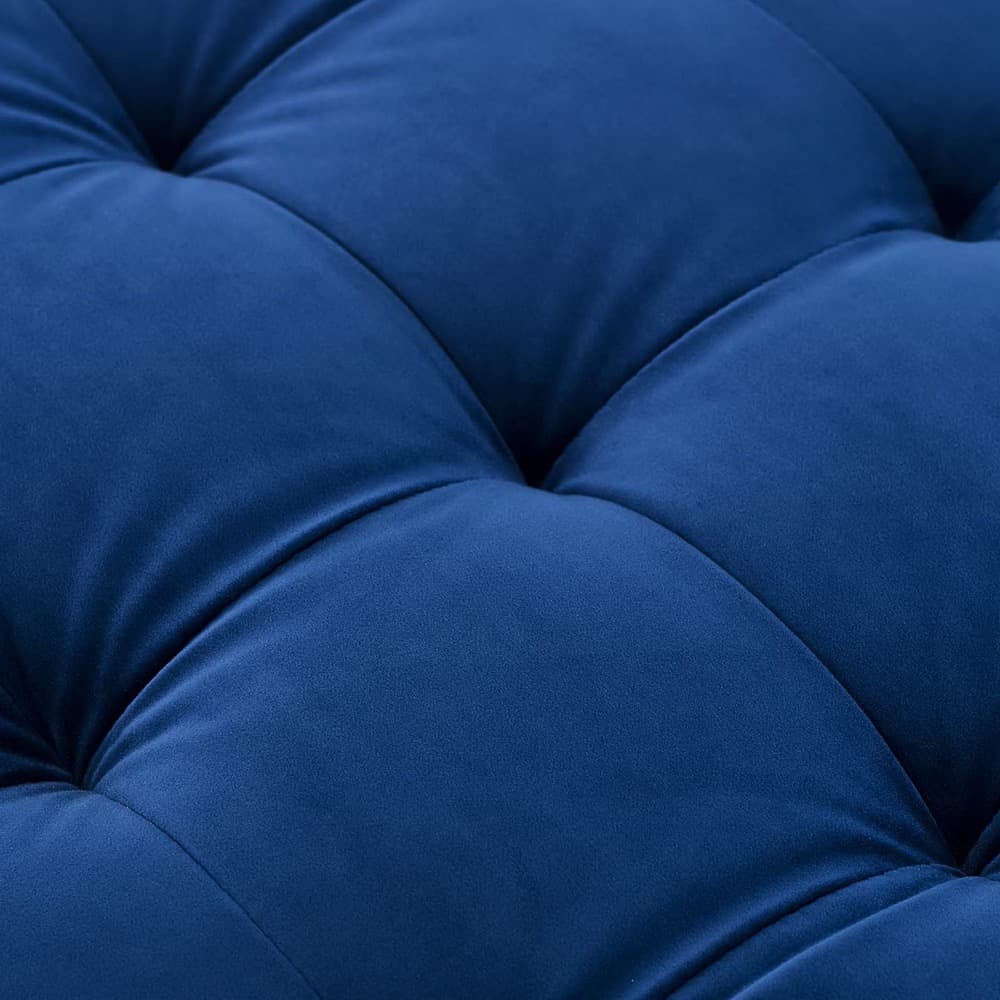 Valour Performance Velvet Sofa in Navy by Modway - Image 6