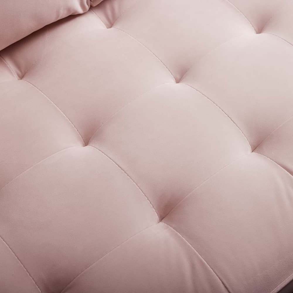 Valour Performance Velvet Sofa in Pink by Modway - Image 7