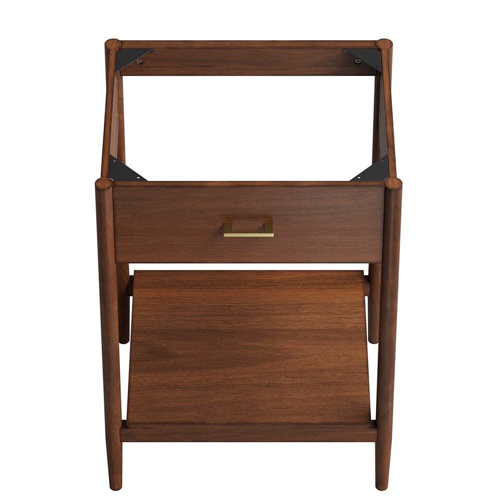 Zaire 24" Bathroom Vanity Cabinet (Sink Basin Not Included) in Walnut by Modway - Image 7