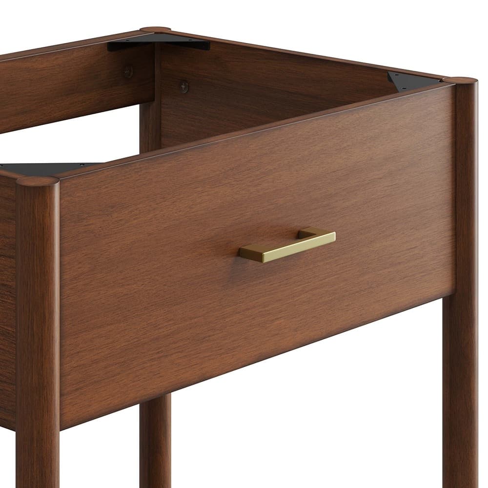 Zaire 24" Bathroom Vanity Cabinet (Sink Basin Not Included) in Walnut by Modway - Image 8