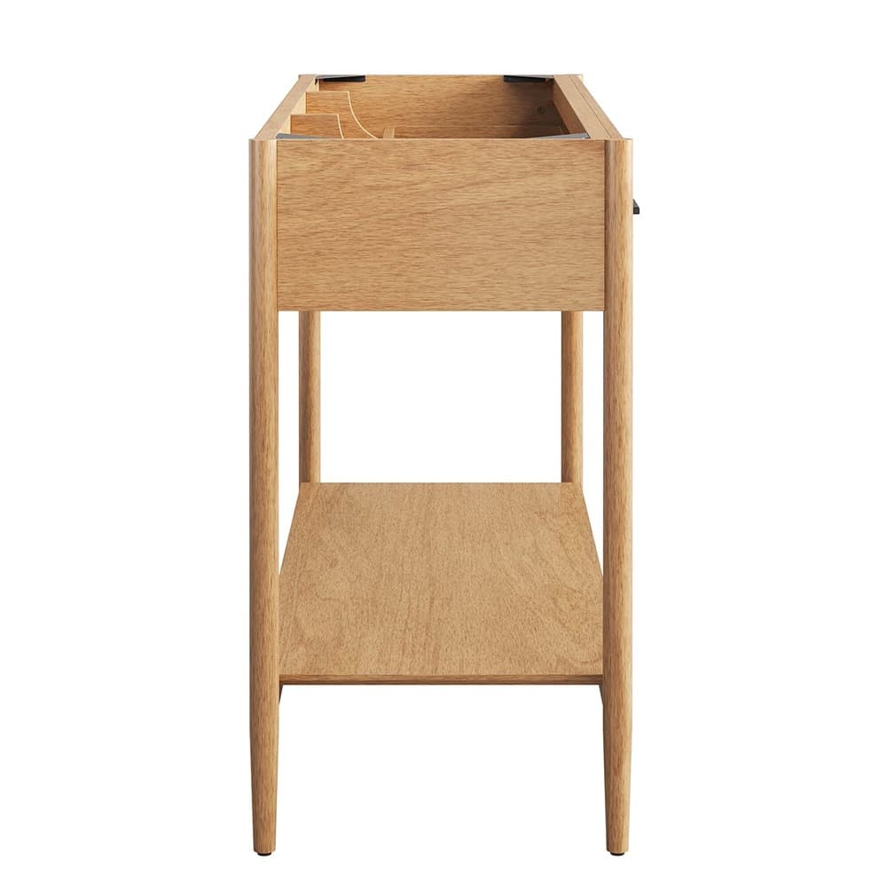 Zaire 48" Single Sink Compatible Bathroom Vanity Cabinet (Sink Basin Not Included) in Natural by Modway - Image 4