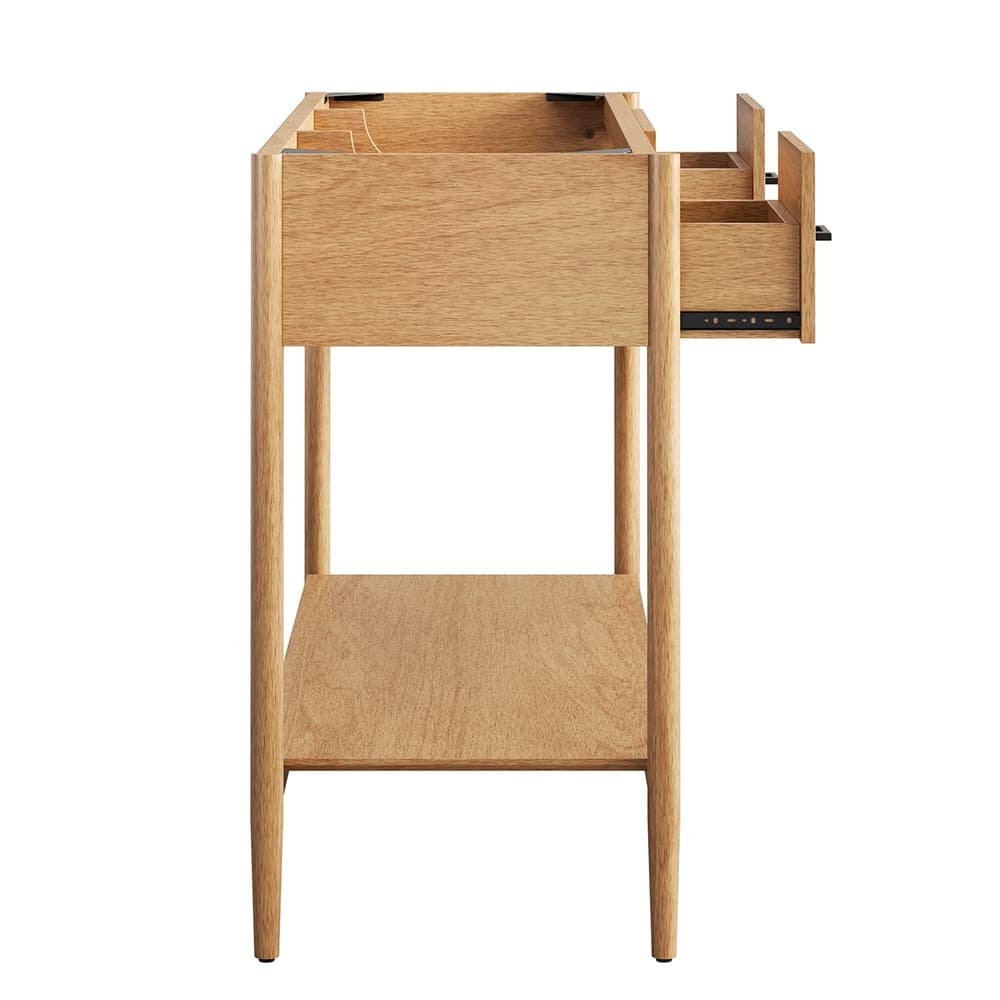 Zaire 48" Single Sink Compatible Bathroom Vanity Cabinet (Sink Basin Not Included) in Natural by Modway - Image 8