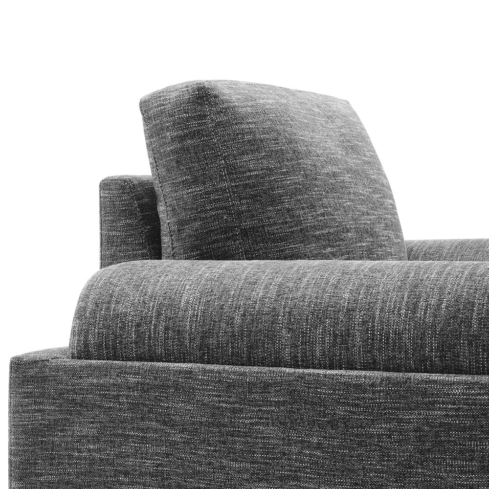Oasis Upholstered Fabric Armchair in Gray by Modway - Image 7