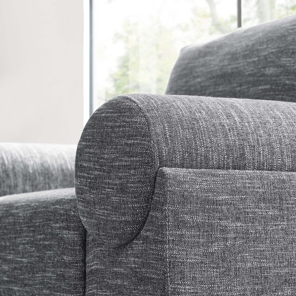 Oasis Upholstered Fabric Armchair in Gray by Modway - Image 9