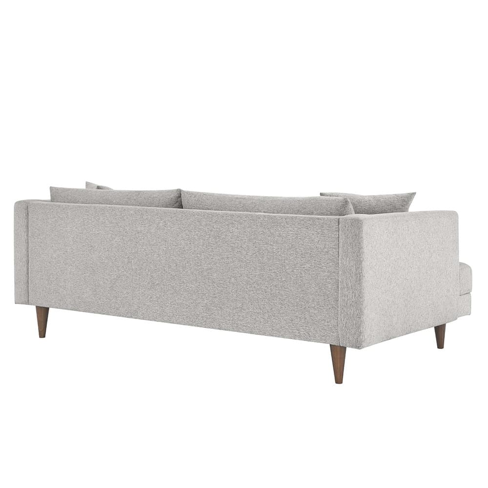Zoya Down Filled Overstuffed Sofa in Light Gray Fabric by Modway - Image 5