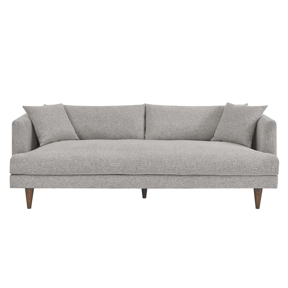 Zoya Down Filled Overstuffed Sofa in Light Gray Fabric by Modway - Image 6