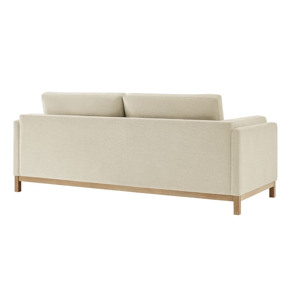 Roscoe 81 inch Fabric Sofa in Ivory by Modway - Image 5