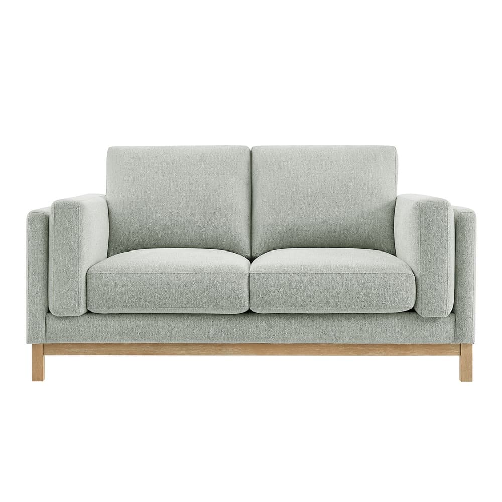 Roscoe 63 inch Fabric Loveseat in Mist by Modway - Image 6