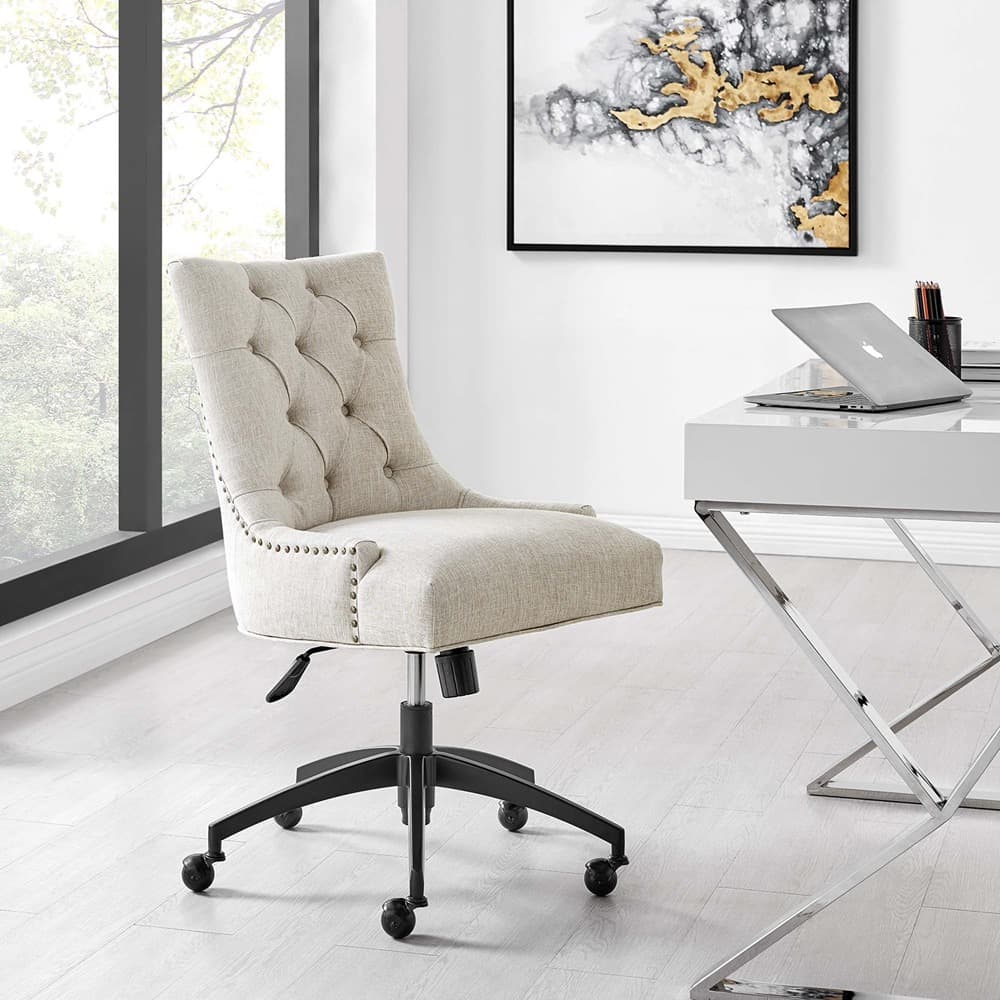 Regent Tufted Fabric Office Chair by Modway - Image 8