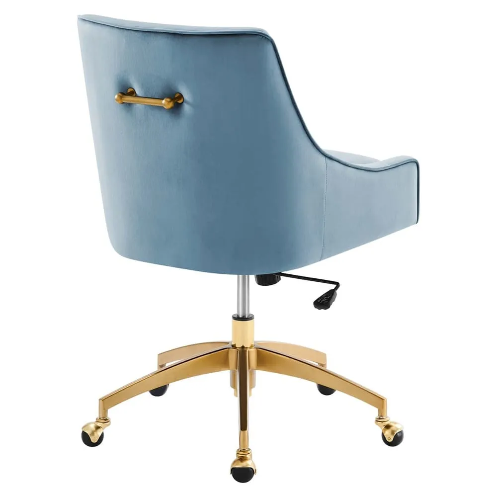 Discern Performance Velvet Office Chair by Modway - Image 4