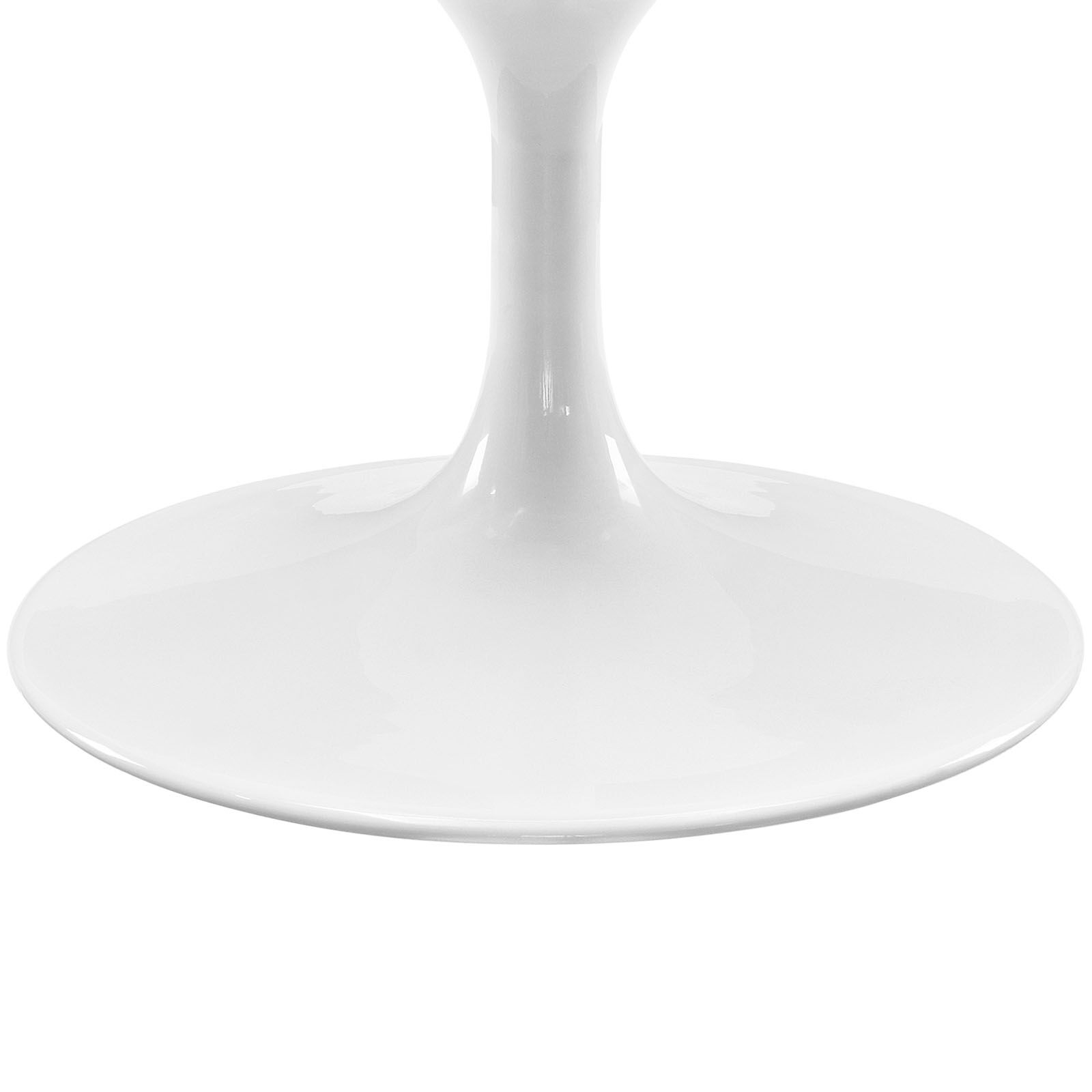 Lippa 48" Oval Shaped Walnut Coffee Table in Walnut by Modway - Image 4