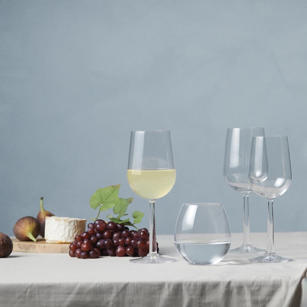 GC White Wine Glass Design Erik Bagger Clear 2 Pcs H: 8.5" Ø: 3.1" 10.8 oz by Rosendahl - Image 4