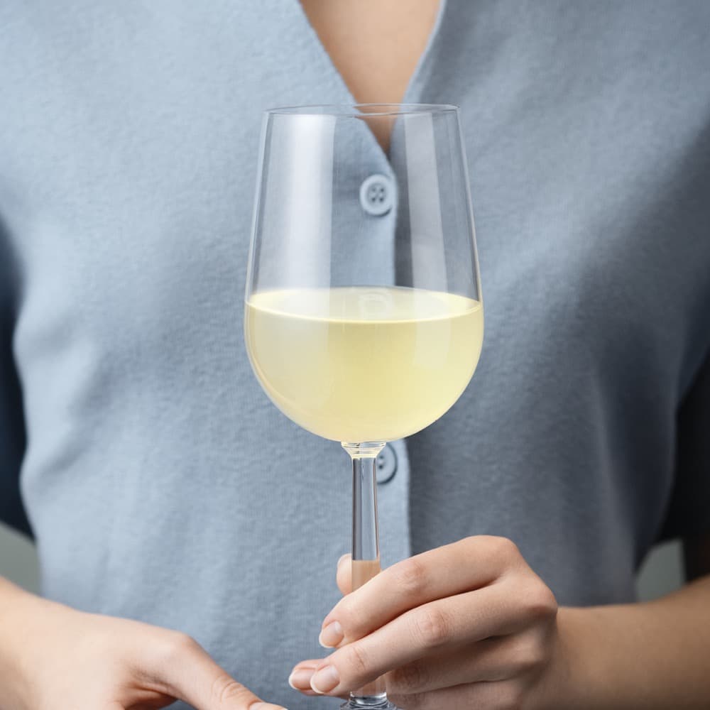 GC White Wine Glass Design Erik Bagger Clear 2 Pcs H: 8.5" Ø: 3.1" 10.8 oz by Rosendahl - Image 5