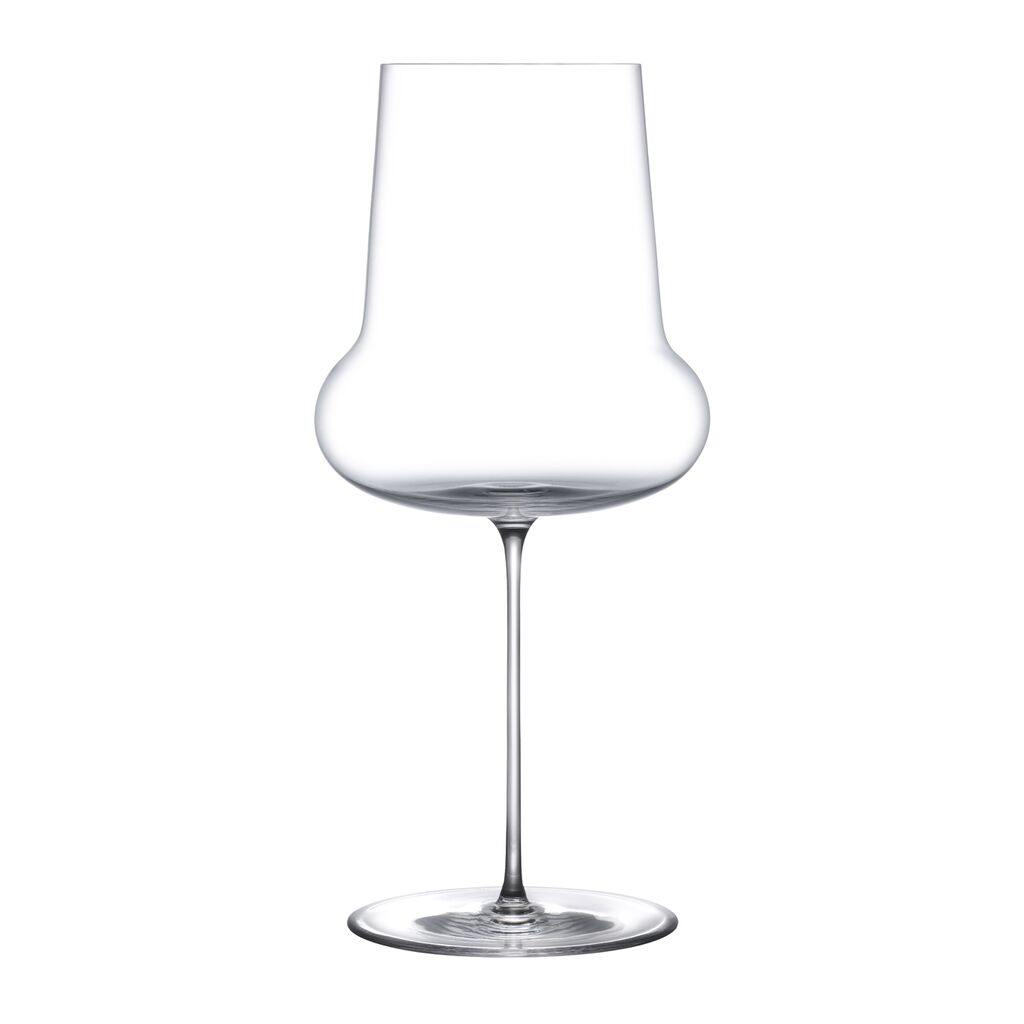 Ghost Zero Belly White Wine Glass by Nude Glass