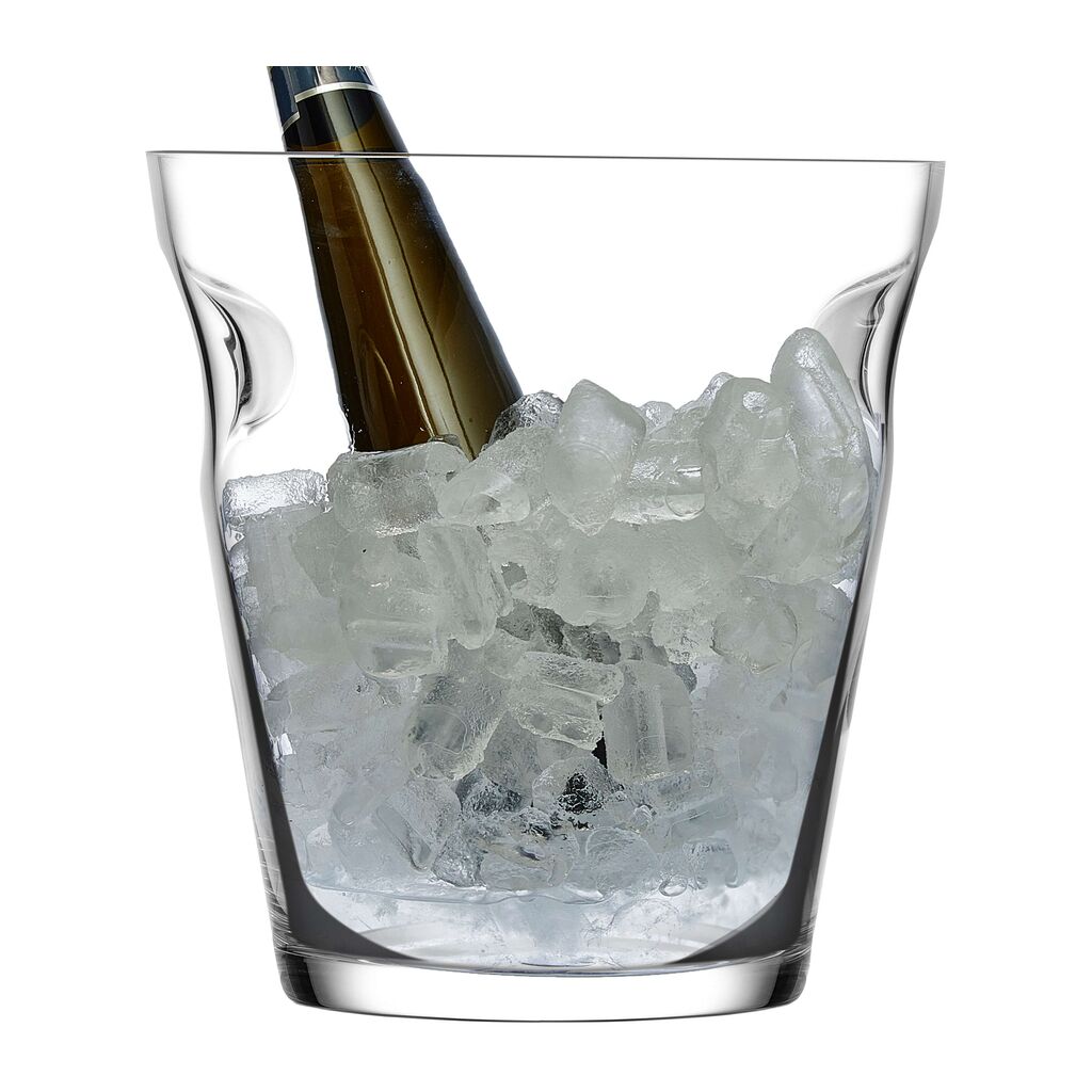 Glacier Champagne Cooler by Nude Glass - Image 2