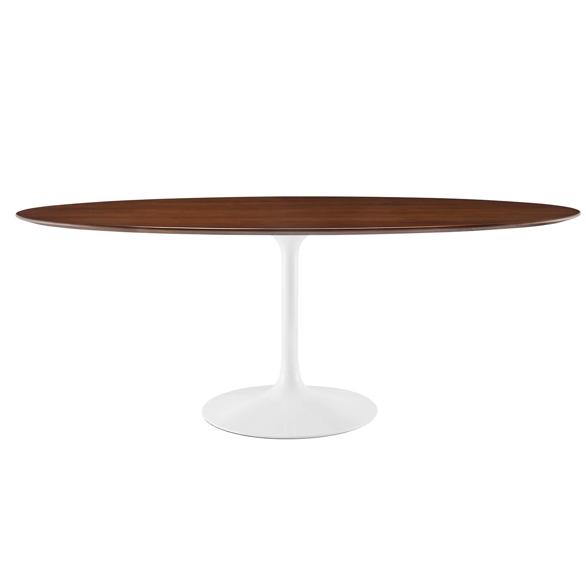 Lippa 78" Oval Wood Dining Table by Modway