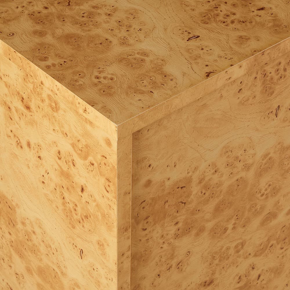 Hudson 60" Burl Wood Sideboard by Modway in Natural by Modway - Image 9