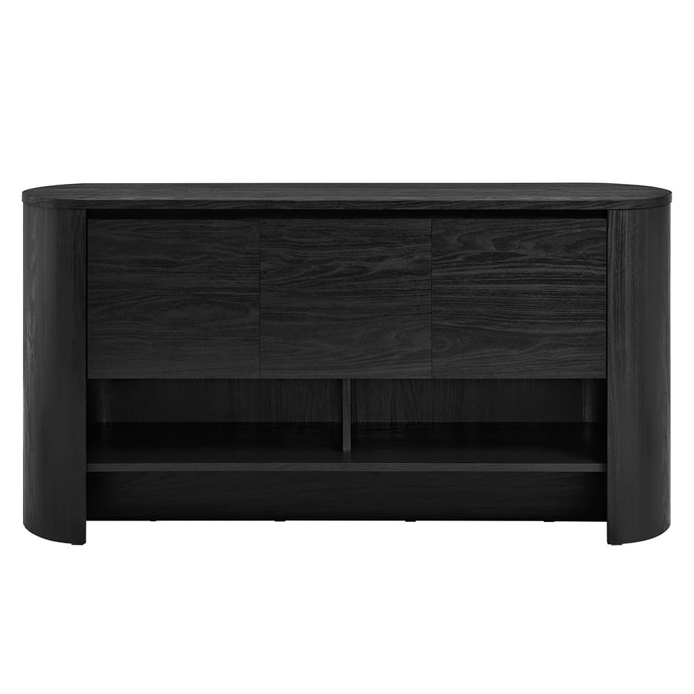 Duval 62 Inch Oval Sideboard by Modway in Black by Modway - Image 5