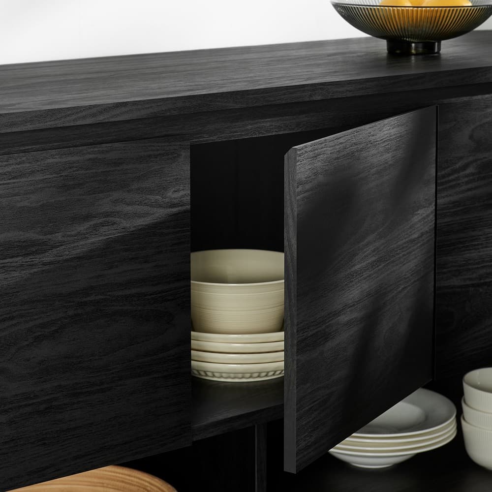 Duval 62 Inch Oval Sideboard by Modway in Black by Modway - Image 10