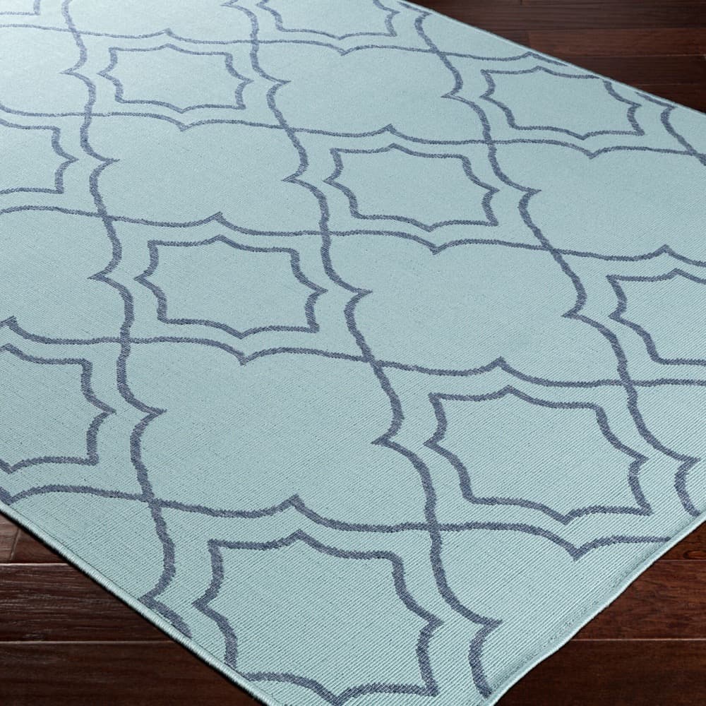 Alfresco Pale Blue Outdoor Rug by Livabliss - Image 2