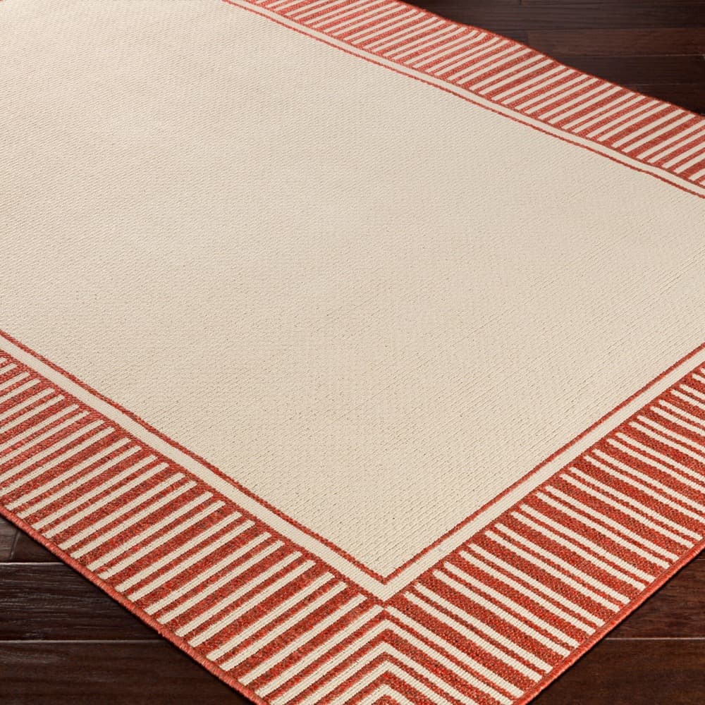 Alfresco Rust Outdoor Rug by Livabliss - Image 3