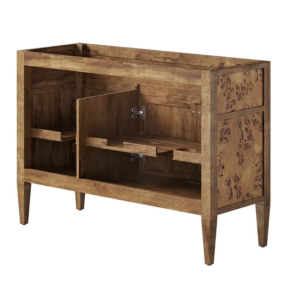 Elysian 48" Wood Bathroom Vanity Cabinet (Sink Basin Not Included) in Brown by Modway - Image 6
