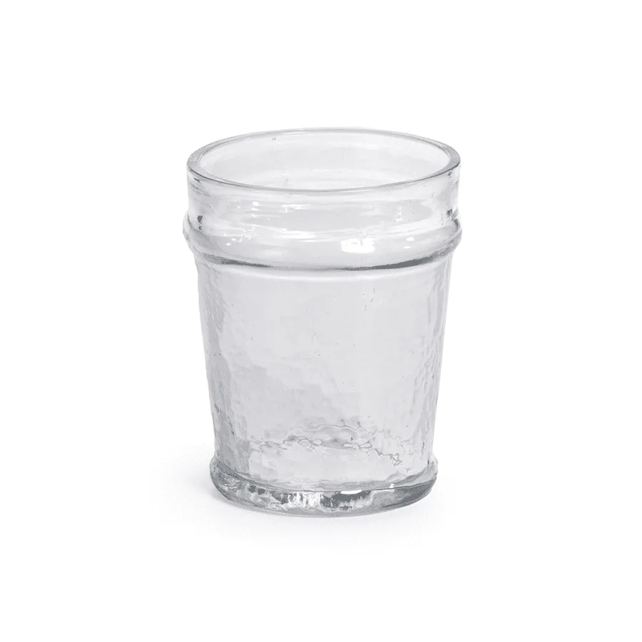 Garan Hammered Double Old Fashioned Glasses Set of 6 by Zodax