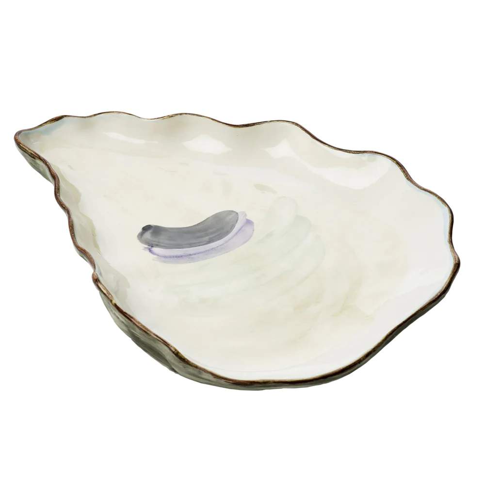 Large Seaside Oyster Plate by Abigails