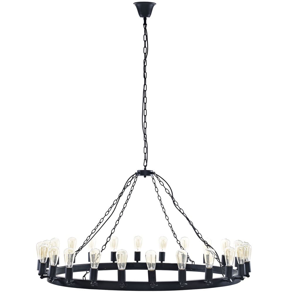 Teleport 52" Chandelier in Brown by Modway - Image 3