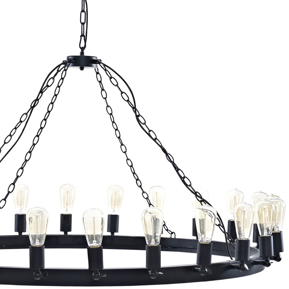 Teleport 52" Chandelier in Brown by Modway - Image 4