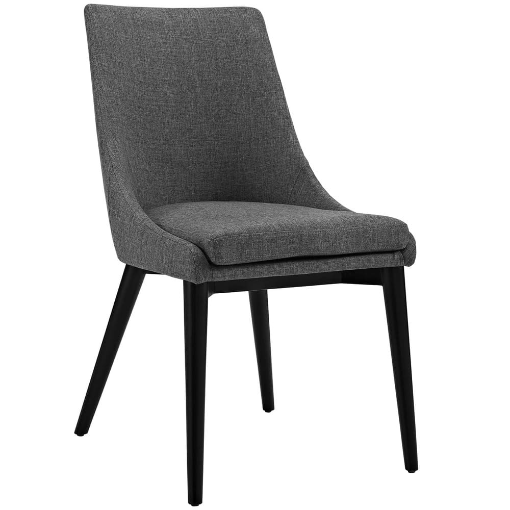 Viscount Fabric Dining Chair in Gray by Modway - Image 2